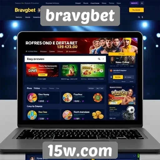 Análise da interface do usuário no site bravgbet